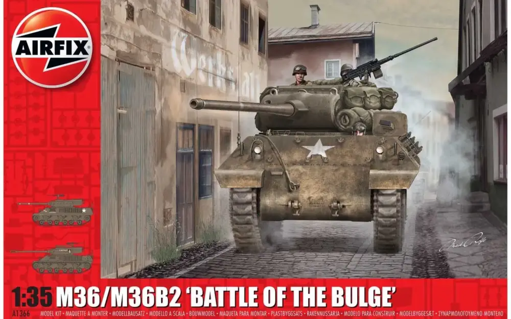 Bestseller Airfix 1/35 M36/M36B2 - Battle of the Bulge