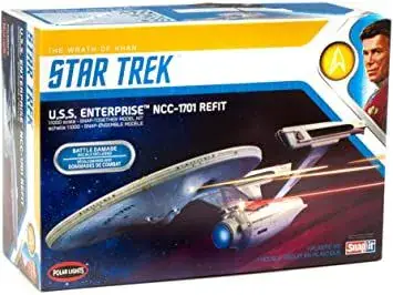 Polar Lights Star Trek U.S.S. Enterprise NCC-1701 Refit (PLL-0974) Speciale Aanbieding