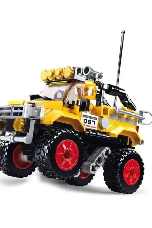 Direct Beschikbaar Sluban Off-Road Vehicle yellow bouwstenen set