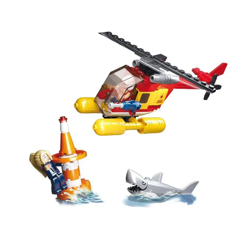 Premium Sluban Helicopter bouwstenen set