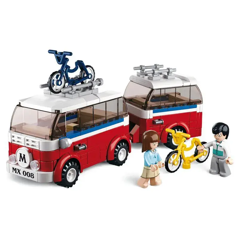 Weekendaanbieding Sluban Camper bouwstenen set (M38-B0566)