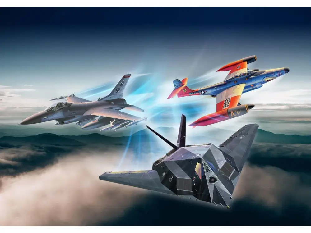 Speciale Aanbieding Revell 1/72 US Air Force 75th Anniversary cadeau-set