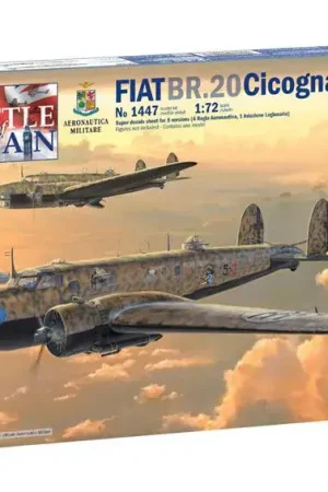 Italeri 1/72 FIAT BR.20 Cicogna Battle of the Britain Finale Uitverkoop