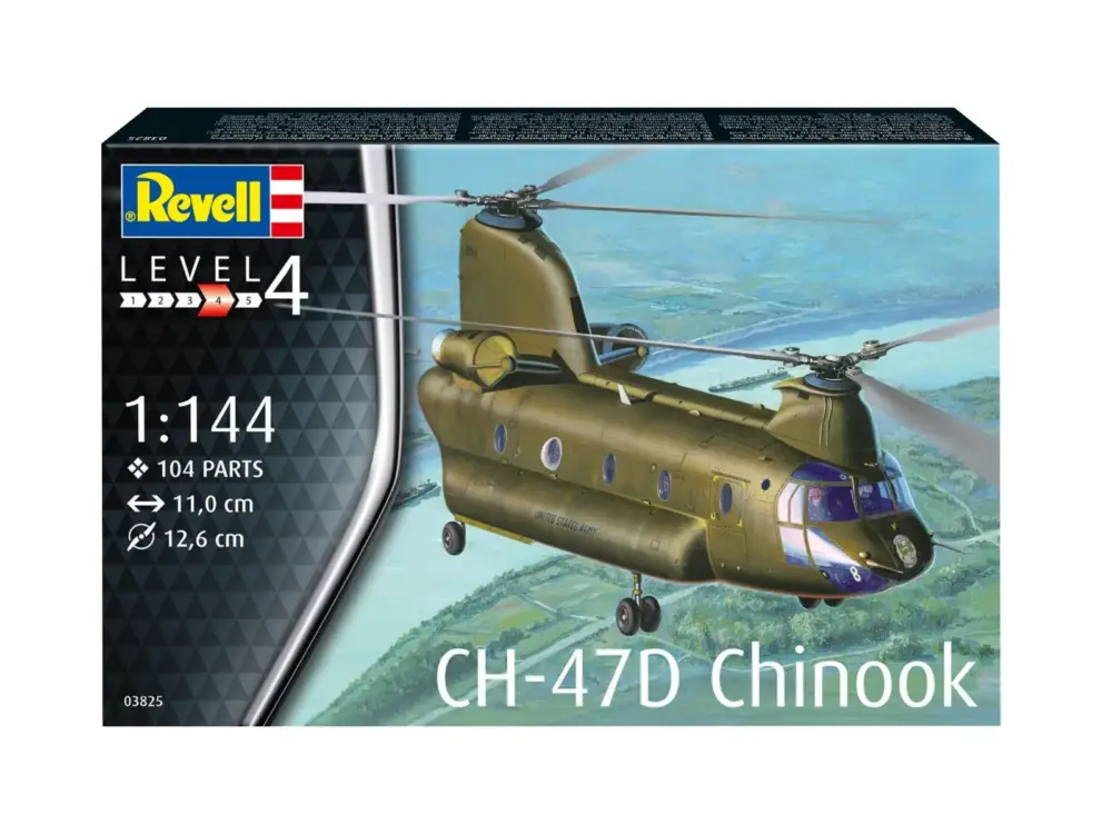 Revell 1/144 CH-47D Chinook Model-set Hete Deal