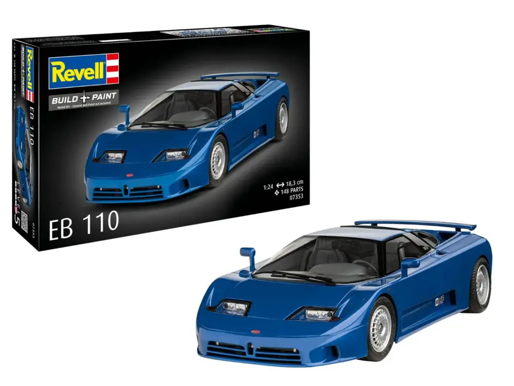 Shop Nu Revell - 1/24 Bugatti EB110