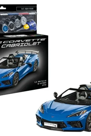 Shop Nu Revell 1/25 Corvette C8 Cabriolet Model Set