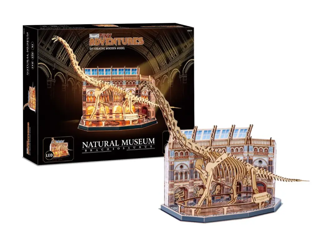 Gereduceerde Prijs Revell Tiny Adventures - Natural Museum "Brachiosaurus"