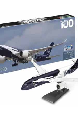 Revell - 1/144 A350-900 - Lufthansa 100 years Modelset Hete Deal