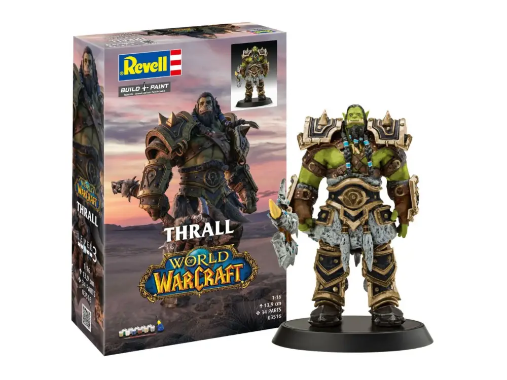 Revell - World of Warcraft "Thrall" Cadeau set Merkproduct