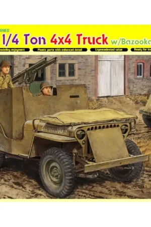 Actieprijs 1/4-Ton 4x4 Armored Truck w/Bazooka