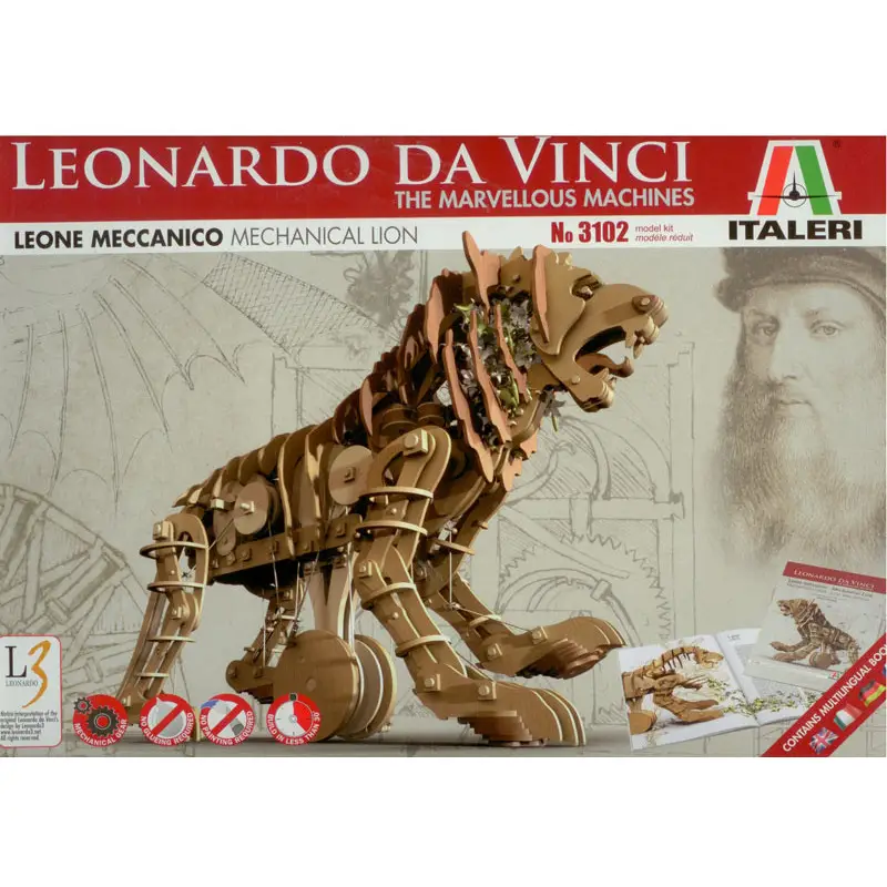 Koop Online Leonardo Da Vinci Mechanical Lion