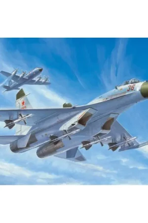 Russian Su-27 Early Type Fighter Koopje