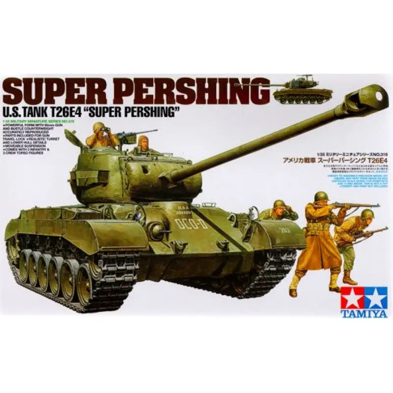 Super Pershing U.S. Tank T26E Betrouwbaar