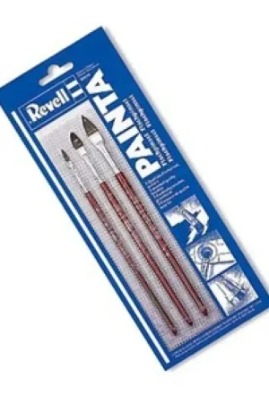 Nieuw Penseeltjes Plat Assorti 3 pcs
