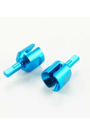 Diiferentieel As Meenemer Voor/Achter Blauw Aluminium TT-02 Nieuw