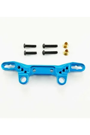 Demper Bevestiging Volor/Achter Blauw Aluminium TT-02 Gereduceerde Prijs