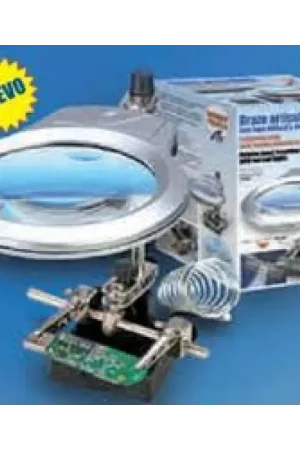 Lage Kosten Loeplamp 2 Led & Helpende Hand -27022