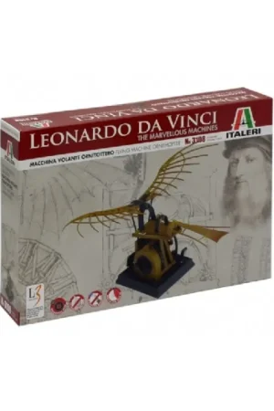 Must-Have Leonardo Da Vinci Macchina Volante (ORNITOTTERO) - Flying Machine (ORNITHOPTER)