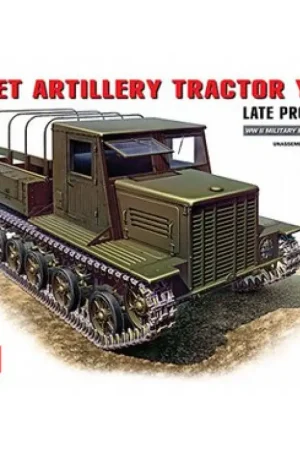 Soviet Ya-12 Artillery Tractor Late Production-35140 Gratis Retour