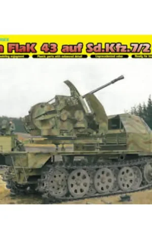 3.7cm FlaK 43 auf Sd.Kfz.7/2-6553 Superprijs