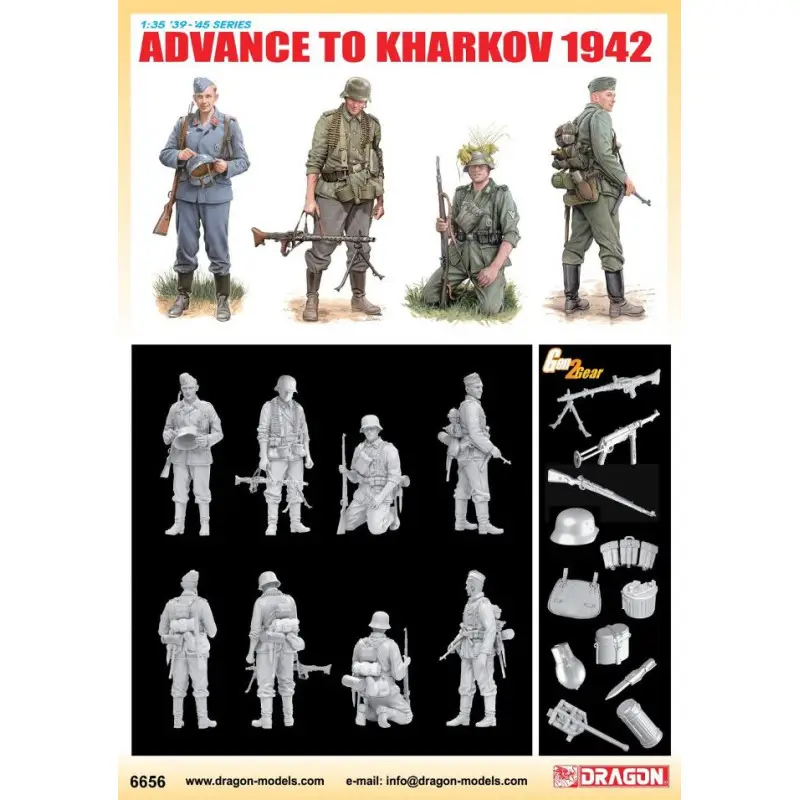 Gecertificeerd Advance to Kharkov 1942 -6656