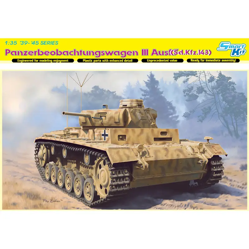 Pz. Beob. Wg. III Ausf.( Sd.Kfz. 143)-6792 Korting
