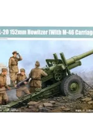Soviet ML-20 152mm Howitzer (with M-46 Carriage)-02324 Hoge Kwaliteit