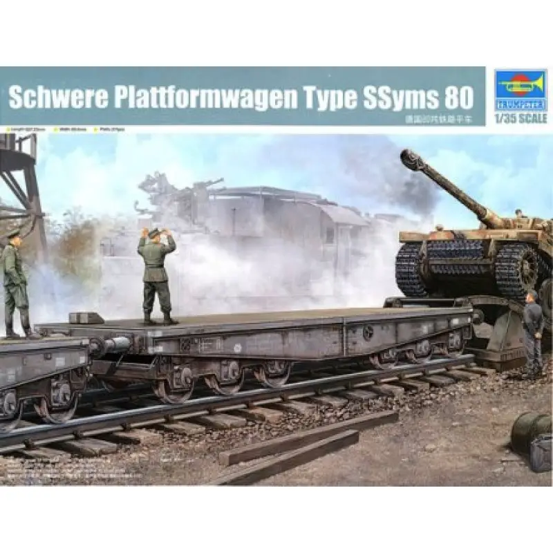 Meest Verkocht Schwere Plattformwagen Type SSyms 80 -(00221)