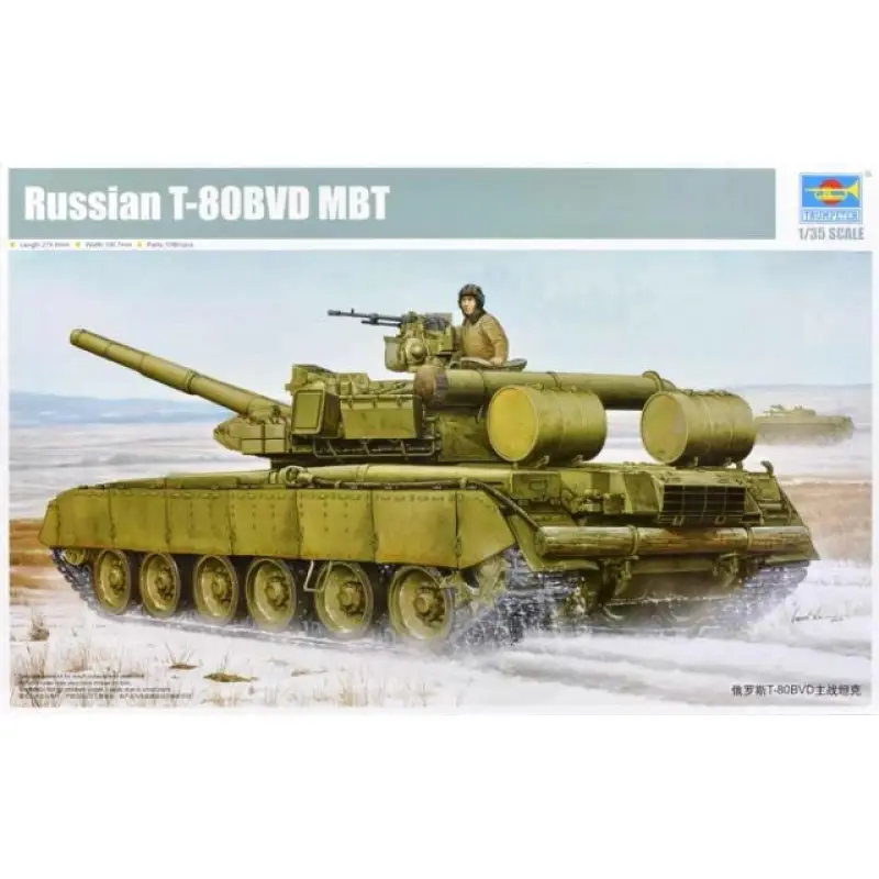 Lage Prijs Russian T-80BVD MBT -05581