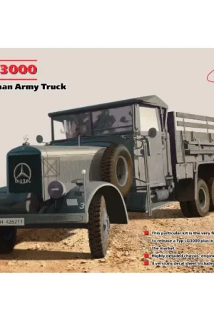 WWII German Army Truck Typ LG3000 -35405 Populair