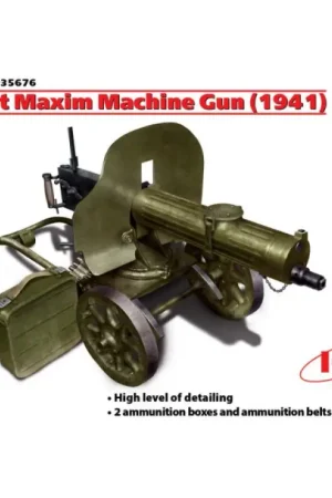 Soviet Maxim Machine Gun (1941) -35676 Aanbieding