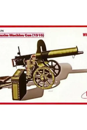 Gereduceerde Prijs Russian Maxim Machine Gun (1910) -35674