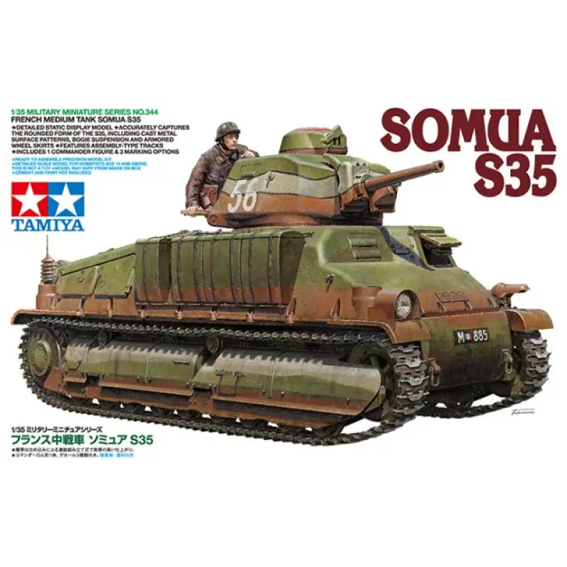 Direct Beschikbaar SOMUA S35 -(35344)